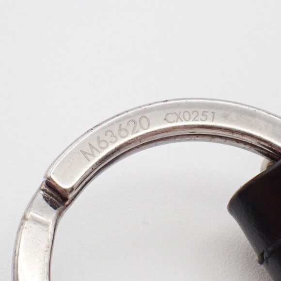 LOUIS VUITTON Porto Cle Cloche Cle Key Ring Monogram Eclipse - Picture 11 of 16